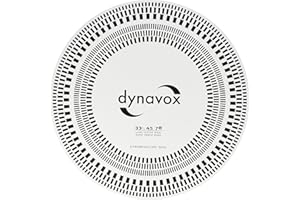 Dynavox Gabarit de réglage pour tête de lecture/disque stroboscopique 206800