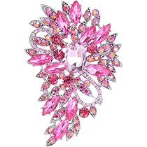 Broche Aigle Strass Cristal - Bijou Cadeau Femme - Accessoire Vêtement élégant - Fête Anniversaire