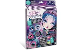 Nebulous Stars Zentangle Black Pages Creative Sketchbook - Eclipsia, Multi, NS11121