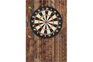 ‎KEAGAN KEAGAN Holzmaserung Dartscheibe Wandschutz Dartscheibe Surround Wandschutz Filz Dartscheibe Wandschutz Selbstklebend Gespleißt Wand Surround Board Dartscheibe Backing Filz Wandfliesen Kork Board