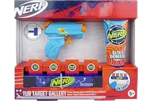 KOKOMO Nerf Tub Target Gallery Children's Gift Set - Nerf Blaster - Bath & Shower Gel 150ml - Bath Target