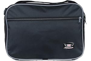 GREAT BIKERS GEAR - Top Box Bag to Fit Vario BMW R1200 GS Expandable Top Box Liner Luggage Bag (Black)