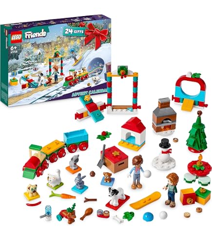 Calendrier De L'Avent 2024 Blocs De Construction MOEMOE BABY - 1099 Pièces - 6 Modèles En 1 - Jouet Noël Enfants 3 Ans Et Plus