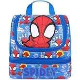 Get Trend Marvel Spidey and His Friends 3D Children's Thermal Bag, Lunch Bag with Double Compartment and Handle, Isothermal B