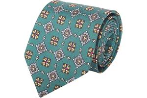 WANYING Hombre 9cm 3.54" Corbata de Colorido Vintage Retro Corbata Pala Ancha Moda Impresión Patrón