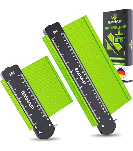 Konturenlehre Mit Verriegelung - Präzises Formkopierer Für Fliesen, Holz Und Böden