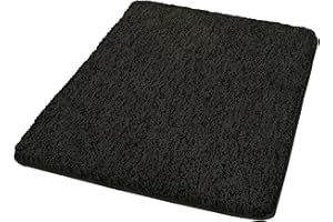 Kleine Wolke Tappeto da Bagno 4071905539 Seattle, Poliestere, 55 x 65 x 3 cm, Ardesia