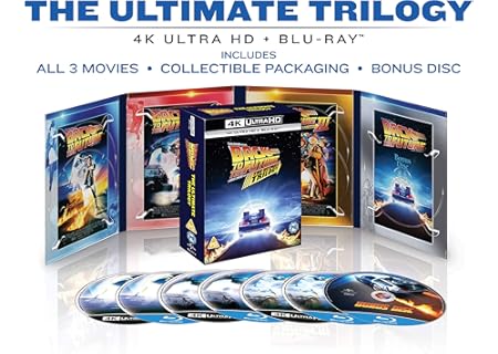 Back to the Future Trilogy 4K (BOX) [3Blu-Ray] [Region Free]… - Amazon Deal & Rabatt