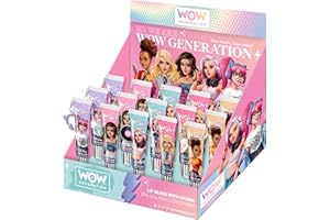 SHUSH Kids Euroswan- Brillo Labial con ABALORIO CDU 20 U. Wow Generation, Multicolor (WOW00012)
