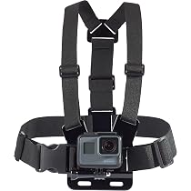Adaptateur Support Vertical Double Connexion FEICHAO Pour GoPro - Plastique Noir, Compatible Accessoires GoPro