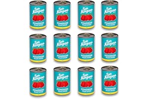 ‎DELICRET THE DELICATE SECRETS OF THE WORLD Delicert - 12 x 400 g - San Marzano Tomato from Campania "The Red Gold" | Whole Peeled Tomatoes in Own Juice | + FREE DELICRET Grandma Recipes