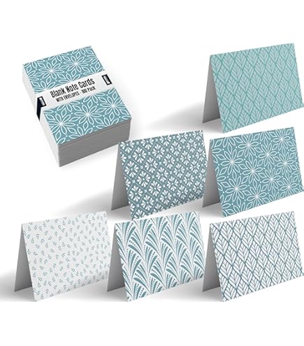 48 Pack All Occasion Assorted Blank Note Cards Greeting Card Bulk Box Set Blank On The Inside 6 Colorful Polygon Geometric Designs Earth Hues Notecards With Envelopes Included 4 X 6 Inches 254382786342256671 - View #2