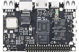 khadas VIM1 Basic Amlogic S905X Computadora de Placa única, Mali-450 GPU, conectividad Flexible Soporte USB 2.0 OTG, Multi-OS, Memoria incorporada/WiFi, Factor de Forma pequeño (DDR3 2+8GB)