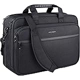 KROSER 18" Borsa del Portatile Cartella per Laptop Adatto per Laptop fino a 17,3 Pollici Borsa a Tracolla Espandibile Borsa p