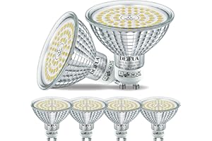 DEIFUA GU10 LED Tageslichtweiß 10W Ersetzt 120W Halogen Leuchtmittel, 4er-Pack, 1385 Lumen 5000K Durchmesser 63 mm Birnen, Flimmerfrei Strahler, Abstrahlwinkel 120° Spot, Nicht Dimmbar Reflektorlampen