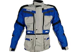 WinNet Giacca Giubbotto da Moto 3 Strati con Protezioni Omologate di 2° Livello Uomo