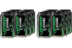 Green Cola Getränk Zuckerfrei Aspatamefrei Ohne Konservierungsstoffe Nur Natürliche Aromen inkl. Pfand (Dose 0,33l 12er Pack)