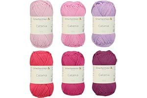 SCHACHENMAYR SINCE 1822 Schachenmayr Catania, Set pink mix Fils À Tricoter