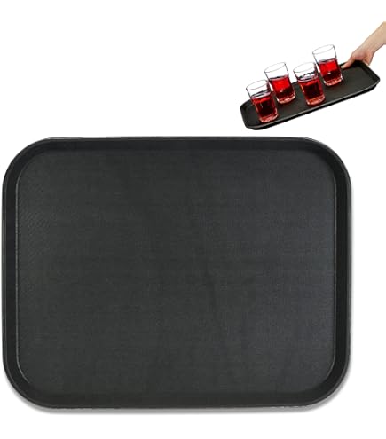 Set van 8 dienbladen voor fastfood, snacks, fruit, desserts, dienbladen