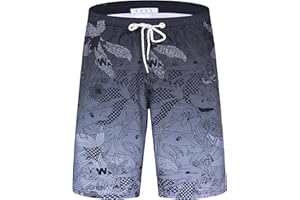 APTRO Maillot Short de Bain Homme Piscine Séchage Rapide Surf l'été Hawaïen Short de Plage Imprimé