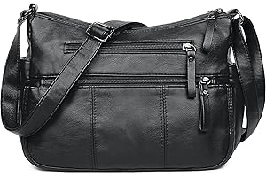 VOLGANIK ROCK Handbags for Women Shoulder bag for women Soft PU Leather Handbag Crossbody bag Multi Pockets Handbag shoulder bag Ladies handbags Travel Bag