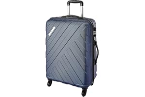 Safari Ray 65 cms Medium Check-in Polycarbonate (PC) Hard Sided 4 Wheels 360 Degree Rotation Luggage/Suitcase/Trolley Bag (Mi