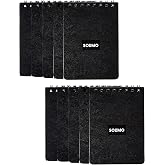 Amazon Brand - Solimo Wirebound Pocket Size Notebook, A7 Size, 90 Pages,Single Ruled, 70 GSM Paper