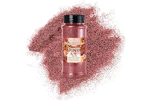 ASLANKA 140g Paillettes Fines, Paillettes pour Visage Brillante pour Décoration pour Créatifs, Maquillage, Corps, Résine époxy - Rose