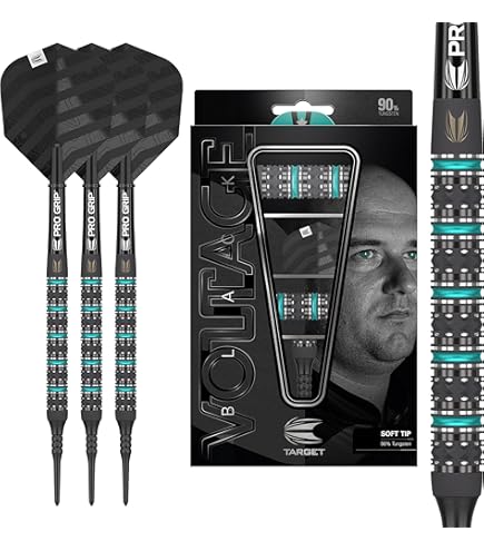 Adrian Lewis ダーツセット 90%タングステン 18g Target Darts Adrian Lewis Gen 4 18G 90% Tungsten Soft Tip Darts