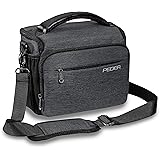 PEDEA DSLR-Sac photo "Fashion" Sac photo pour Appareils Photo Reflex avec Protection étanche à la Pluie, Bandoulière et Compa