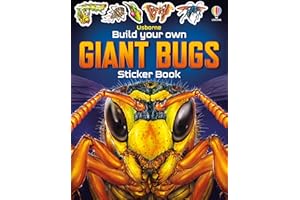 Build Your own Giant Bugs Sticker Book: Create and Customise Massive Creepy-Crawlies in this Interactive Sticker Book (Build Your Own Sticker Book)