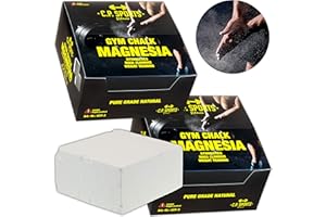 C.P.SPORTS C.P. Sports Karton Magnesia - 8 Blöcke je 70g – Chalk Kreide Kalk – geignet für Gewichtheben Bouldern Klettern Turnen Gymnastik Pole – Grip für Fitness & Sport
