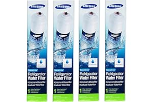 Samsung HAFEX/EXP 4 x Filtri Acqua Aqua Pure Plus Ricambi Esterni per Frigorifero, Bianco