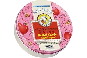 Nin Jiom Herbal Candy Apple-Longan Flavour 60g