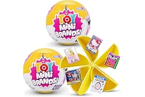 5 Surprise Toy Mini Brands Série 3 Mystery Capsule Real Miniature Brands Jouet à collectionner (lot de 2)
