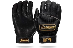 Franklin Sports MLB Pro Classic Guantes de bateo de béisbol – Tallas para Adultos y jóvenes – Cuero de Calidad Profesional Premium – Excelente transpirabilidad