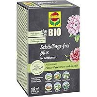 COMPO Schädlings-frei plus, Bekämpfung von Schädlingen an Zierpflanzen, 100 ml