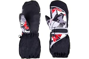 TRIWONDER Kids Winter Gloves Thermal Warm Mittens Ski Gloves Snowboarding Gloves Cycling Skiing Sport Gloves for Boys Grils