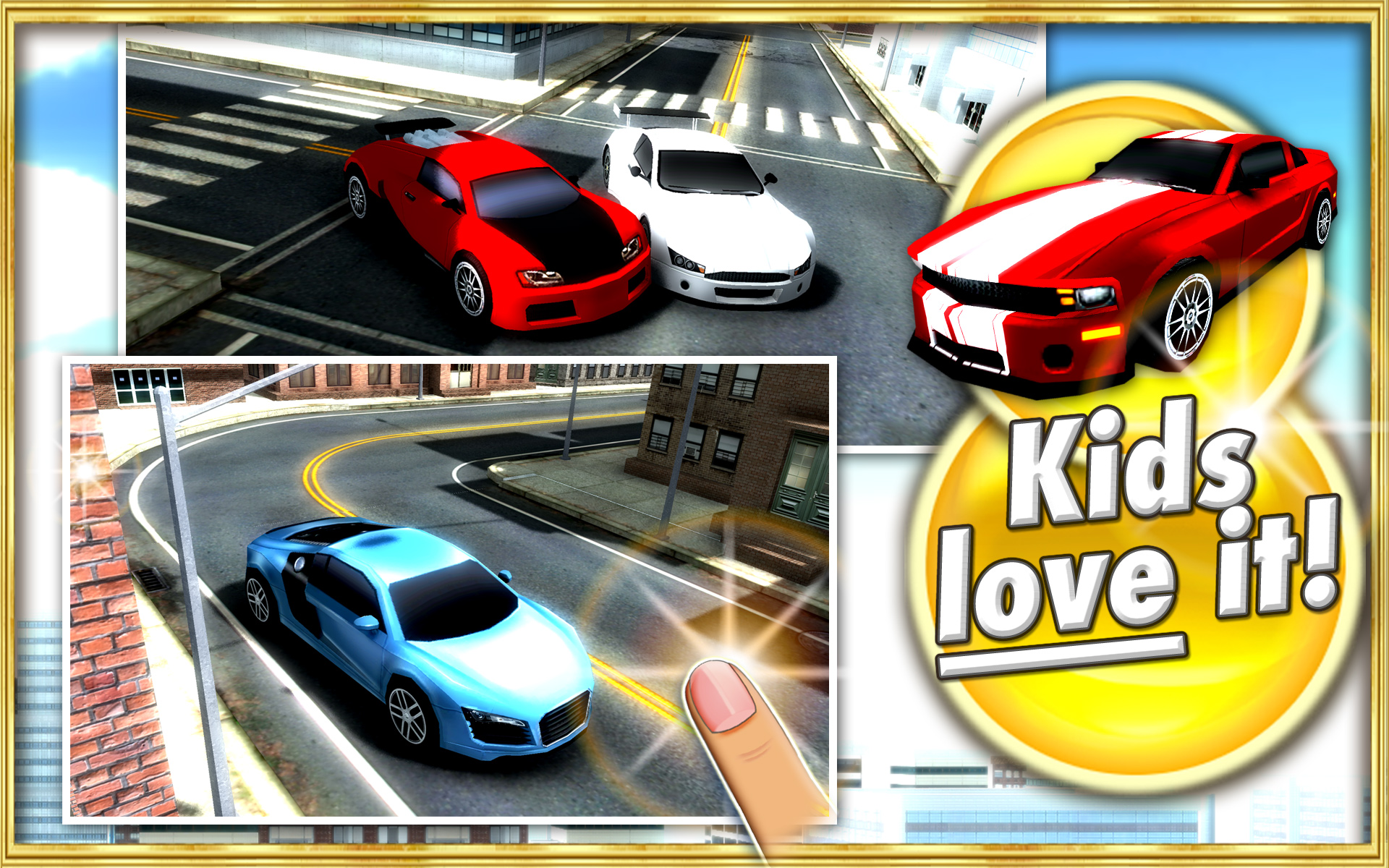 Voitures de course 3D puzzles collection de voitures de jeu de puzzle