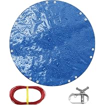 TARPAL Robuste Plane, 50,8 X 76,2 Cm – Wasserdicht, Mit D-Ringen Aus Metall, UV-Schutz