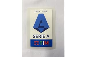 Footex Stilscreen Patch Badge Serie A Tim Maglia Lega Calcio Ufficiale GOMMINA Originale Genuine 2021/22