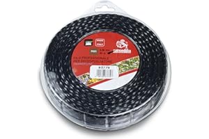 AUSONIA - FIL POUR DÉBROUSSAILLEUSE PROFESSIONNELLE VERTIGO SOUS BLISTER 4,00 MM X 42 MÈTRES