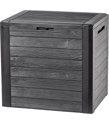 Outsunny Polyrotan opbergbox, kussenbox met deksel, hefmechanisme, weerbestendig, opbergbox voor tuin, balkon, 75 x 75 x 70 cm, zand Outsunny Polyrotan opbergbox, kussenbox met deksel, hefmechanisme, weerbestendig, opbergbox voor tuin, balkon, 75 x 75 x 70 cm, zand
