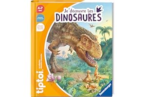 Ravensburger - tiptoi® - Livre interactif - Je découvre les dinosaures - Jeu éducatif électronique, sans écran - A partir de 4 ans - version française - 13099013