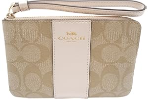 coach Gekreuztes Leder-Armband mit Eckreißverschluss