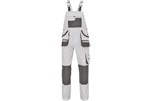 Stenso Des-Emerton - Mens Slim Fit Work Bib and Brace Dungarees Overalls