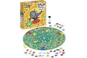 Nathan – Loup trouve tout – Jeu de société – Jeu de rapidité & Coopération - Cherche et Trouve – A jouer en famille – De 2 à 4 joueurs – Dès 3 ans