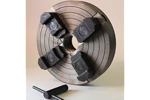 SCT GERMANY SCT 6" 150 MM 4 Jaw Independent Wood Lathe Chuck M33 x 3.5 Thread (Ref: 51059240A)