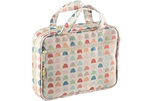 DIVERSEBEE Bible Cover with Handles, Zippered Bible Carrying Case for Women and Girls, Bible Tote Bag for Kids, Bible Book Cover, Bible Accessories, Christian Gifts 7.5 x 10 x 2.5in (Blossom)