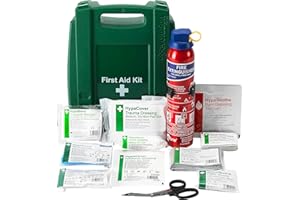 Safety First Aid Group Truck & Van Vehicle First Aid Kit in Wall-Mountable Evolution Case with Fire Extinguisher